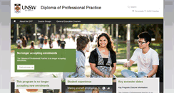 Desktop Screenshot of dpp.unsw.edu.au
