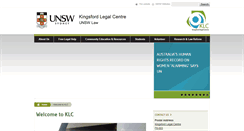 Desktop Screenshot of klc.unsw.edu.au