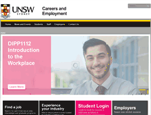 Tablet Screenshot of careers.unsw.edu.au