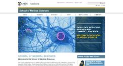 Desktop Screenshot of medicalsciences.med.unsw.edu.au