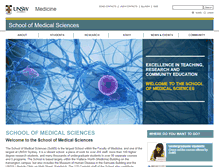 Tablet Screenshot of medicalsciences.med.unsw.edu.au