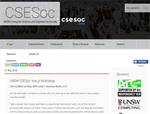 Tablet Screenshot of csesoc.unsw.edu.au