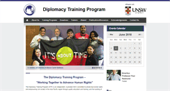 Desktop Screenshot of dtp.unsw.edu.au