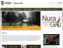 Tablet Screenshot of nuragili.unsw.edu.au