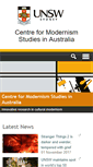 Mobile Screenshot of cmsa.arts.unsw.edu.au