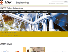 Tablet Screenshot of odour.unsw.edu.au