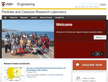 Tablet Screenshot of pcrg.unsw.edu.au