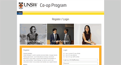 Desktop Screenshot of co-op.careermanager.unsw.edu.au