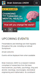 Mobile Screenshot of brainsciences.unsw.edu.au
