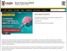 Tablet Screenshot of brainsciences.unsw.edu.au