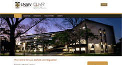 Desktop Screenshot of clmr.unsw.edu.au