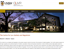 Tablet Screenshot of clmr.unsw.edu.au