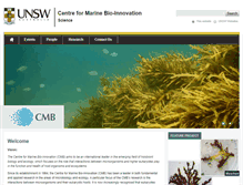 Tablet Screenshot of cmb.unsw.edu.au