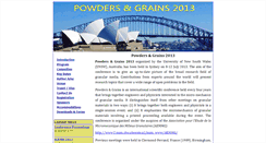 Desktop Screenshot of pg2013.unsw.edu.au